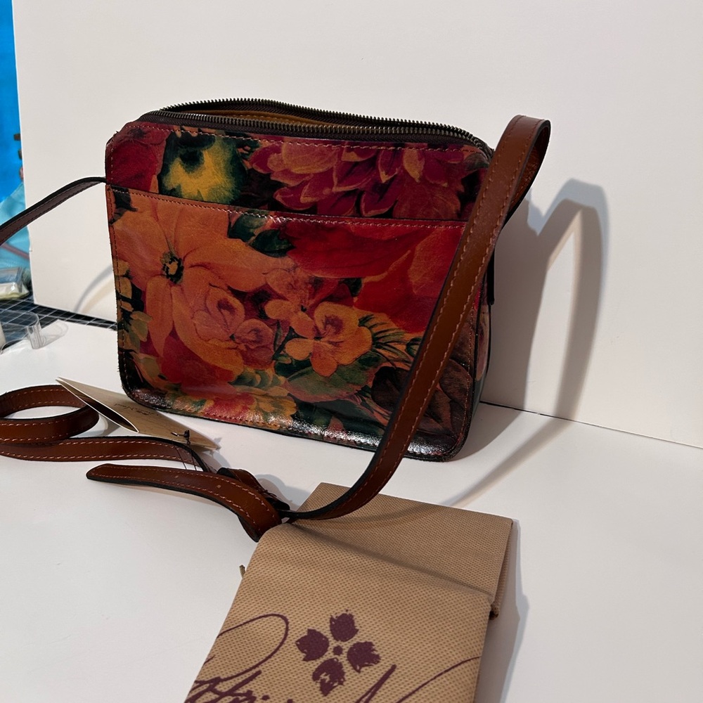 Patricia Nash Floral Crossbody Bag